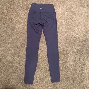 RARE NWOT Lululemon Purple/Gray Leggings (4)
